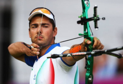 Mauro Nespoli, oro a Londra 2012 in squadra con Galiazzo e Frangilli