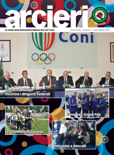 La copertina dell'ultimo numero di Arcieri