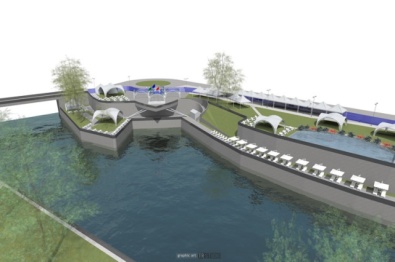 La mappa del World Archery Village di Terni