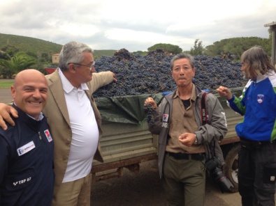 La visita alla Cantina Santa Maria La Palma