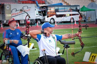 Gianpaolo Cancelli immortolato dalla World Archery