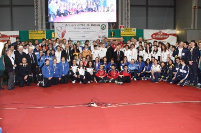 I premiati di classe arco olimpico