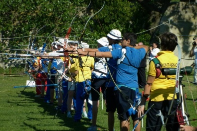 La linea di tiro del Campionato Regionale Giovanile