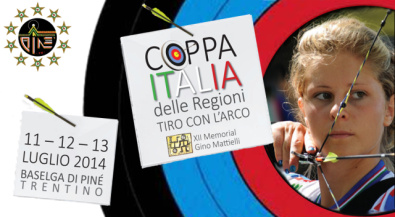 La copertina del depliant della Coppa Italia delle Regioni