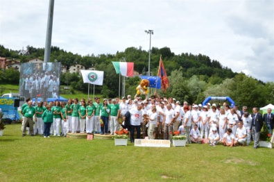 il podio della coppa delle regioni