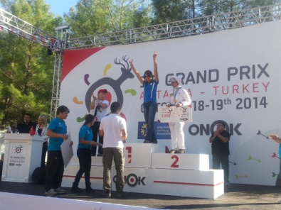 Irene Franchini sul podio ad Antalya