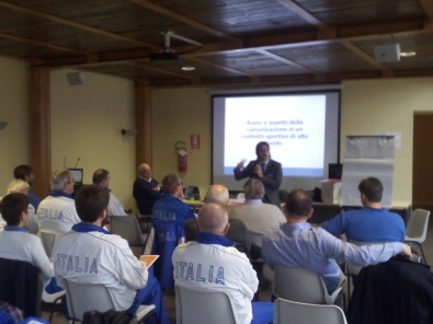 I tecnici impegnati durante il Seminario