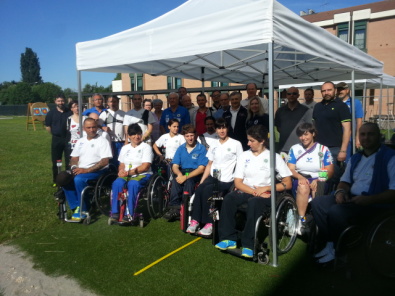 Il corso para-archery del C.R. Veneto con gli azzurri in raduno a Padova