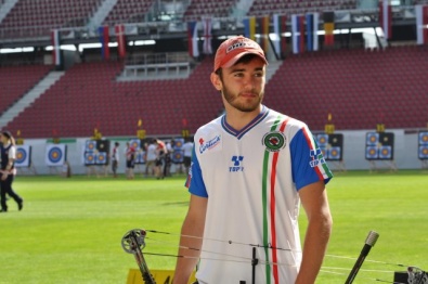 Jesse Sut, argento individuale allievi compound