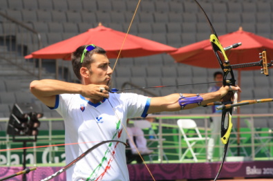 Mauro Nespoli al tiro