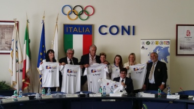 Il presidente del Coni Malagò alla presentazione