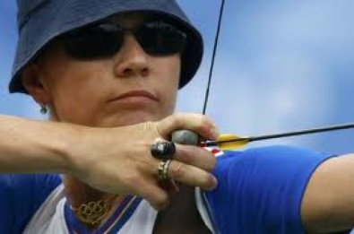 Natalia Valeeva al tiro