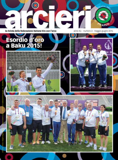 La copertina del nuovo numero di Arcieri