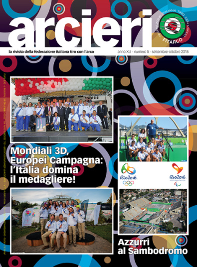 La copertina del quinto numero di Arcieri
