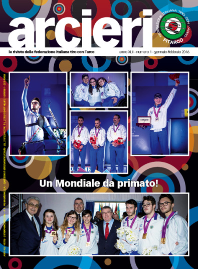La copertina di Arcieri N.1-2016