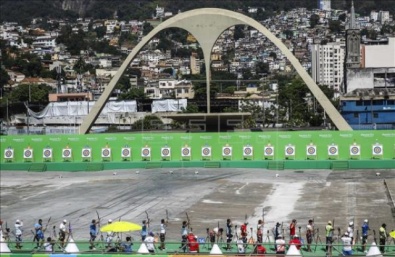Il sambodromo di Rio de Janeiro