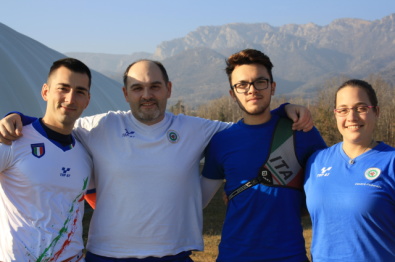 Nespoli, Frangilli, Pasqualucci e Sartori
