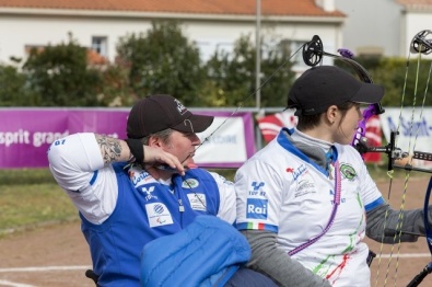 Alberto Simonelli al tiro