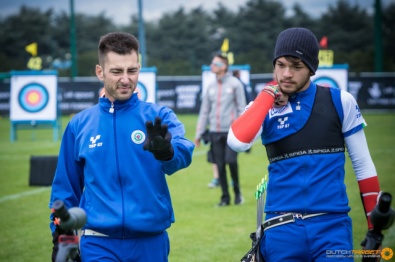 Mauro Nespoli e David Pasqualucci a Nottingham