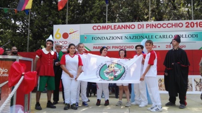 La rappresentativa Fitarco al compleanno di Pinocchio