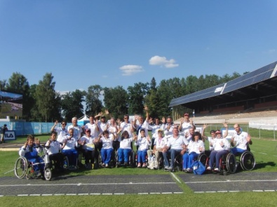 Il gruppo azzurro a Padova