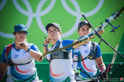 Le azzurre durante le eliminatorie ai Giochi Olimpici di Rio