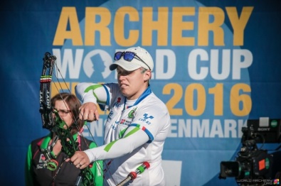 Marcellla Tonioli alle finali di Odense