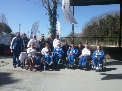 La Nazionale Giovanile Para-Archery nel raduno di Roma con il Presidente CIP Pancalli