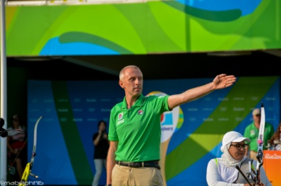 Il giudice di gara Andrea Bortot a Rio 2016