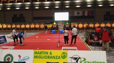 Il campo delle finali a Rimini Fiera