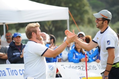 I finalisti dell'anno scorso dell'arco olimpico maschile