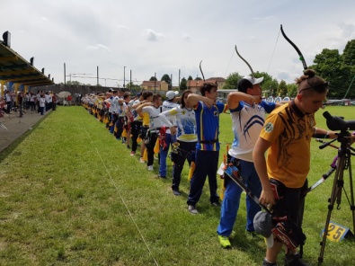 Arcieri piemontesi al tiro