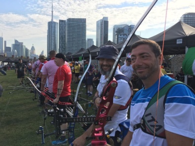 Gli azzurri a Toronto