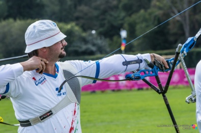 Marco Galiazzo in azione