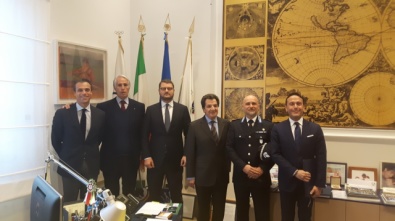 I protagonisti della firma del rinnovo del nuovo protocollo