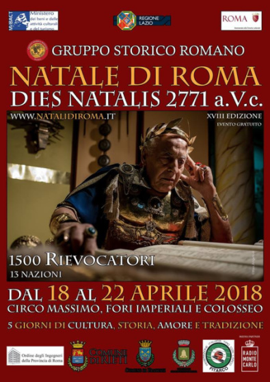 Locandina Natale di Roma