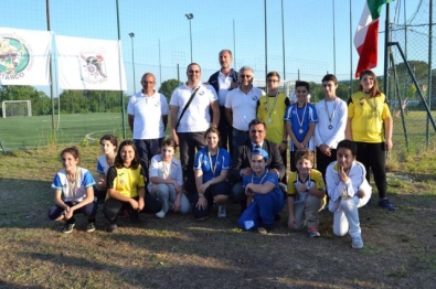 Il gruppo di Arcieri del Pinocchio nel Lazio