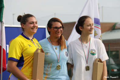 L'azzurrina Tanya Giaccheri vincitrice del campionato regionale assoluto nel ricurvo