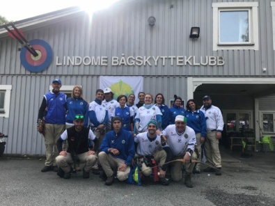 Gli azzurri a Goteborg