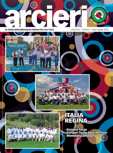 La copertina del nuovo numero di Arcieri