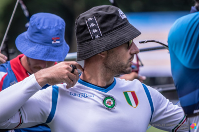 Mauro Nespoli ai Mondiali in Olanda