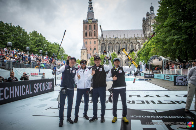 La Corea del Sud esulta sul campo delle finali al centro di 's-Hertogenbosch