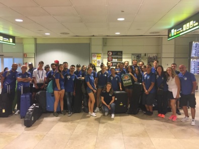 Gli azzurrini sbarcati a Madrid