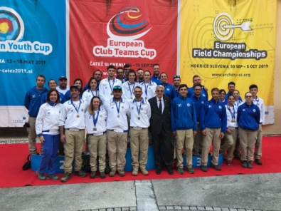 La Nazionale azzurra a Mokrice-Catez