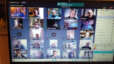 La riunione in videoconferenza