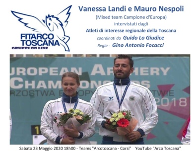 Vanessa Landi e Mauro Nespoli