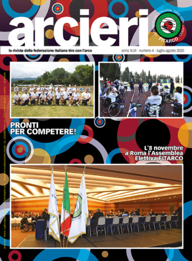 La copertina del nuovo numero di Arcieri