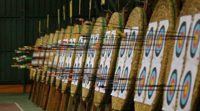 Bersagli in una gara indoor