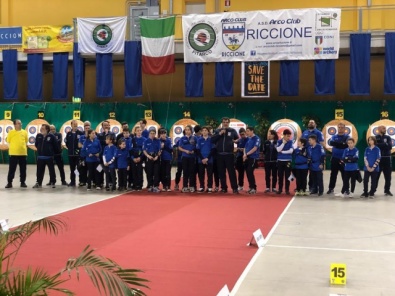 L'Arco Club Riccione all'interno della Fiera di Rimini