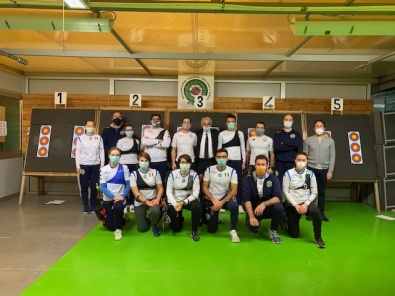 Gli azzurri a Cantalupa, alcuni di loro hanno partecipato alle Indoor Series